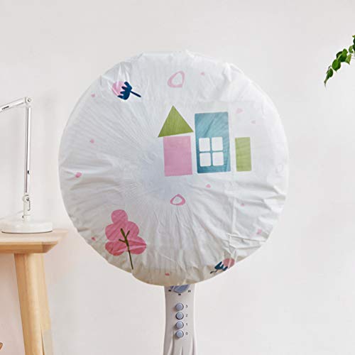 2 peças de capa de ventilador à prova de poeira lavável para proteger os dedos para ventilador de ch