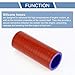 X AUTOHAUX Straight Coupler Silicone Hose 1.5