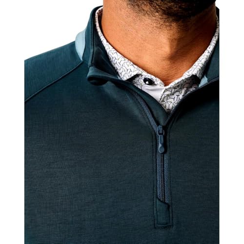 johnnie-O Men's Griggs Performance 1/4 Zip Pullover, Lake3