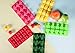5Pack Wax Molds Silicone Candy Making Molds Chocolate Cake Pop Molds Ice-tray Including Cactus Flamingo Cherry Coconut Tree and Pineapple