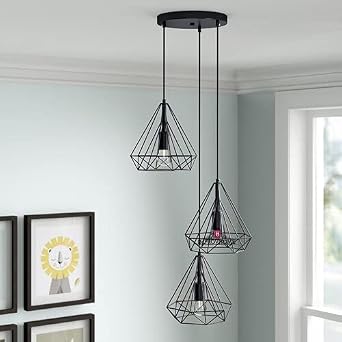 Light Cluster Geometric Pendant (Bulb 
