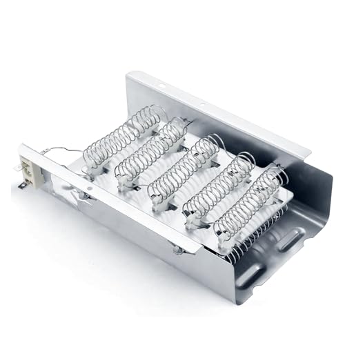 Upgraded W10724237 279838 Dryer Heating Element 4531017 Dryer Heating Element For Whirlpool Kenmore Maytag Amana Sears Admiral Kitchenaid Replaces 3398064 3403585 8565582 PS3343130 AP3094254