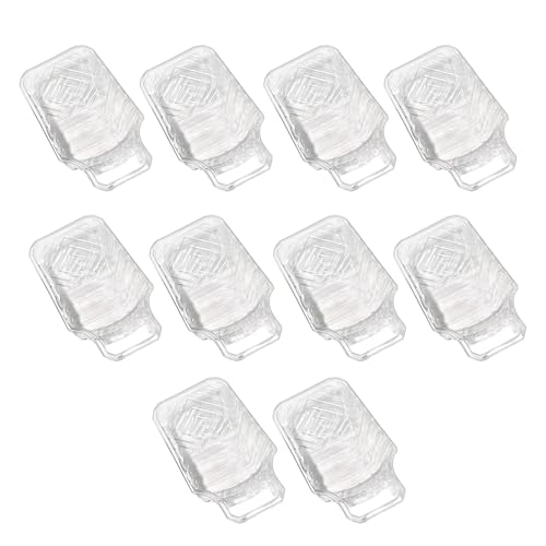 Wswqop 10x Rivestimenti per Vaschette per Vernice, Vaschetta per Rullo E Pennello, Pareti Domestiche, Progetti di Pittura Fai Da Te Professionali, Capacità E