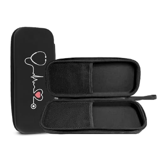 Hard Case for Classic III, Lightweight II S.E, Cardiology IV Diagnostic, MDF Acoustica Deluxe Stethoscopes, Protective Carrying Stethoscope Case