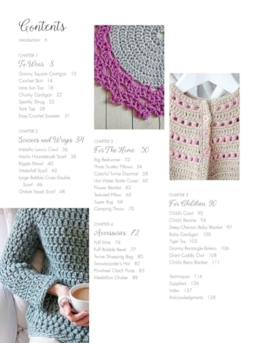 Simple Natural Crochet: 35 Projects to Make: Timeless Patterns for Accessories, Clothes, and the Hom