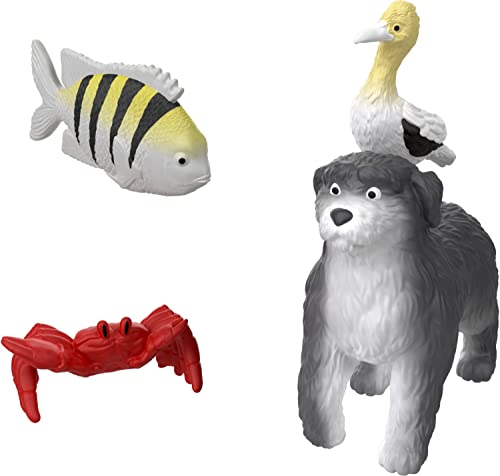 Disney La Petite Sirène Coffret Ariel Et Mer Avec 7 Mini Poupées Et 4 Figurines - vue 6