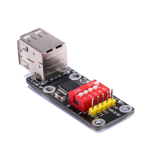 Trasferimento USB ad alta velocità: il modulo ch9350 supporta trasferimenti USB a piena velocità di 12 Mbps e trasferimenti USB a bassa velocità da 1,5 Mbps, completamente compatibili con USB V2.0. Ciò garantisce un trasferimento dei dati efficiente per le tue applicazioni.