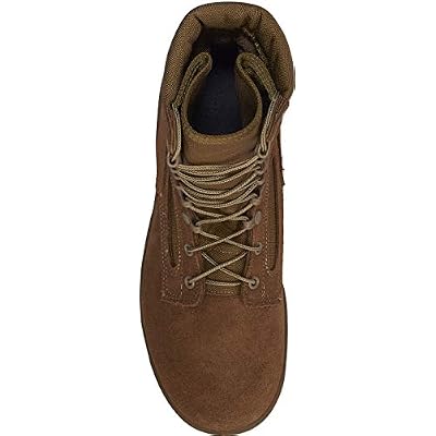Belleville 500 Military Boot - Waterproof Winter Boots for Men - Cushioned Midsole Hiking Shoes - Leather Tactical Grip - Full-Grain Cattlehide Leather - Lace-Up Closure with Flat Heel