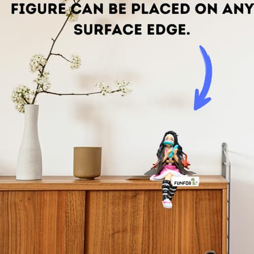 Image of FUNFOB Anime Action Figure Height-14.5cm Collectible for Anime Figures PVC Multicolour | Nezu Perching