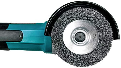 Makita 1 Piece - 4.5" Crimped Wire Wheel Brush For 5-9" Grinders - Light-Duty Conditioning For Metal - 4-1/2" X 5/8-Inch | 11 Unc #TOP6