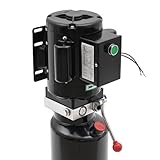 Hydraulikpumpe 10L Elektrohydraulische Pumpe Hydraulikaggregat mit 2.2KW Motor und einem 10.6Qt Öltank, 4.6L/min, 2850rpm, max. 18MPa Abgabedruck Hydraulic Pump für Kippanhänger, feste Hebebühnen