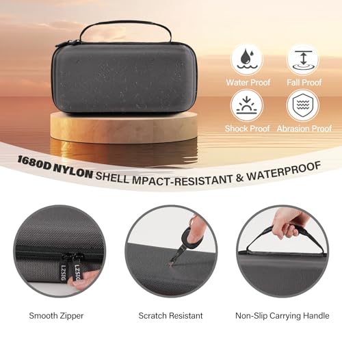 image for LZSIG Wireless Microphone Case Compatible with JBL 2 Mic with DIY Foam