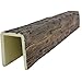 Heritage Timber Salvaged Timber Faux Wood Beam, 3-Sided (U-Beam), 5 1/2