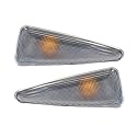 PROMOLINK 2x Seitenblinker Blinkleuchte Blinker Links Rechts Kompatibel mit Dacia Sandero 2008-2012 Renault Thalia Symbol 2008-2013 8200602765 8200602763