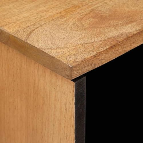 Cómoda de salón moderna en madera de mango para comedor actual 8