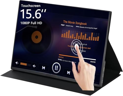 15.6 Touchscreen Portable Monitor for Gaming and PC