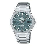 Casio Edifice EFRS108DE-3AV - Orologio sottile con quadrante testurizzato verde