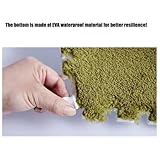 Ayuduots 5-20pcs Carpet Squares Puzzle Mat, Adjustable Interlocking Plush Foam Floor Mat for Home Decor Bedroom Playroom - Image 7