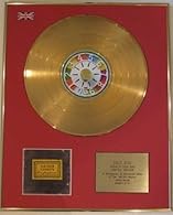 Exclusive Ltd Edition CD 24 Carat Gold Coated Disc. This fantastic item will look great displayed on your wall. Normally seen in the homes of artists and on the walls of record companies. Each one is limited to 20. You will receive a Certificate of A...