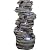 Ultym Extra-Large 6-Tier Outdoor Water Fountain with LED Lights, Cascading Rock Waterfall for Garden Patio Porch, Weather-Resistant Polyresin Water Feature for Tranquil Oasis