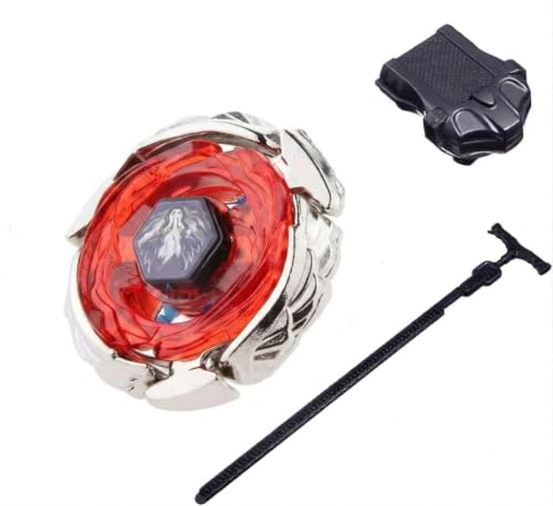 Image of Funstars Wing Pegasis 90WF Metal Fury Spinning Top with Launcher (BB121A)