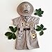 Costumes Club Personalized Handmade Safari Explorer Costume for Toddler - Zoo Keeper Jumpsuit for Kids - Halloween Safari Guide Outfit (12-18 Months, Beige)