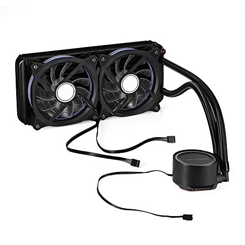 BETAZOOER 240mm Liquid CPU Cooler, Dual ML120 PWM Fans, Intel LEA2066, 2011-V3, 1151/1155/1156/X58/X79