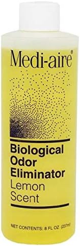 Medi-Aire Biological Odor Eliminator Refill 8 oz. Bottle, Lemon Scented - 1 Each/Each