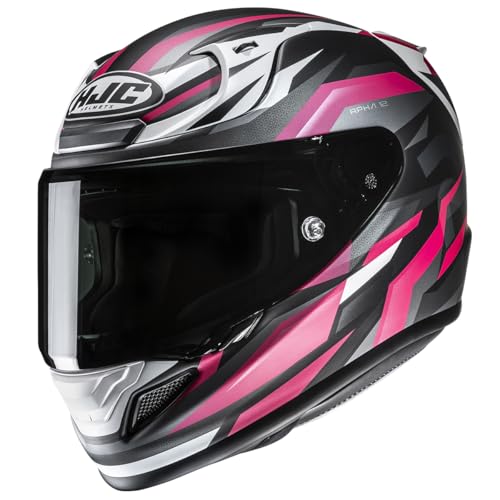 Casque Moto Intégral RPHA 12 HJC DRAVIX MC8SF Black Pink en taille M