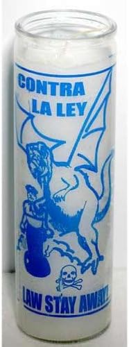 Law Stay Away - Vela en tarro de 7 días