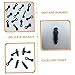 Gatuida 1set Brake Bleed Screw with Cap Motorcycle and Car Brake Pump Bleeder Nut Exhaust Screws and Maintenance