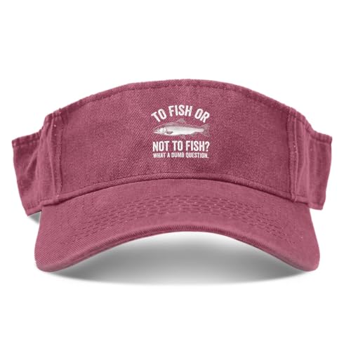 Don T Fish Near ME Baseball Humor Caps for Men Outdoor Visor Hat Deep Rose