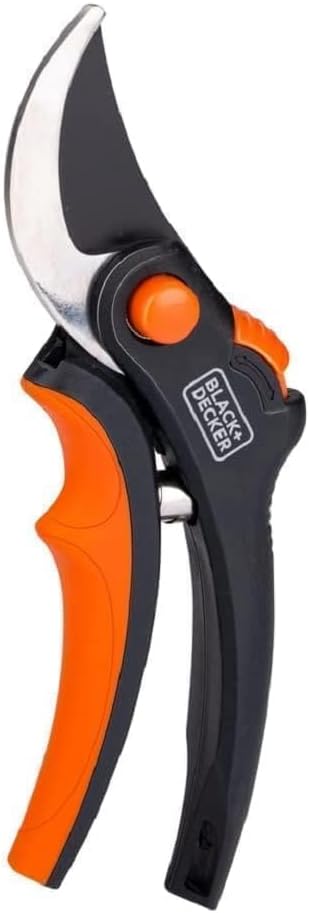 BLACK+DECKER Cisaille de Jardin – Ciseaux à Bois –