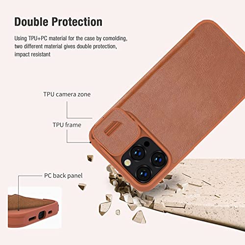 Funda para iPhone 14 Pro Max con ranuras para tarjetas y forro interno protector 2
