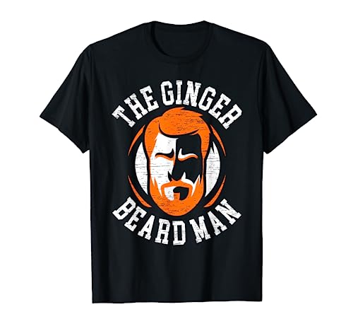 The Ginger Beard Man Ginger Redhead Redheaded Irish T-Shirt