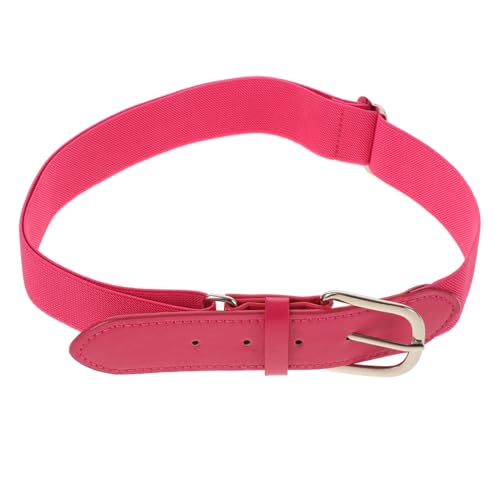 GAROZATION Hot Baseball Belt for Boys and Girls Youth Sports Activities Elastic Girls Belt Protective Support Pink