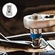 ALLY-MAGIC Stecknuss Adapter 1/4-Zoll-Buchse auf 1/2-Zoll-Stecker, Buchsenadapter, Stecknussadapter für Steckschlüsseln Nuss Knarren Stecknuss Reduzierstück E21-TTZHT