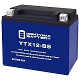 Mighty Max Battery Mighty Max Battery YTX12-BS LIFEPO4-12 Volt 10 AH, 330 CCA, Lithium Iron Phosphate (LiFePO4) Battery