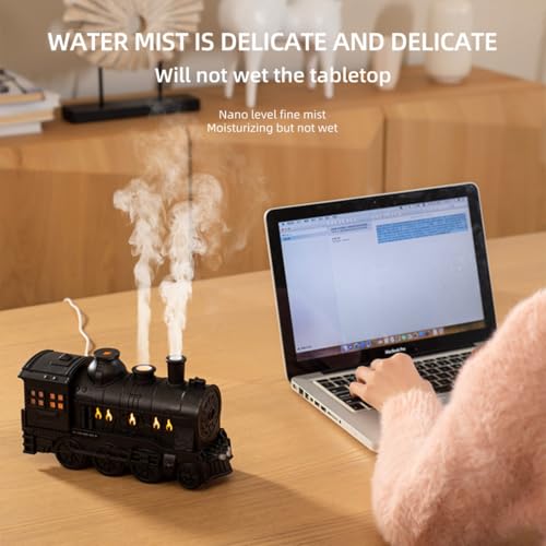Difusor aromático eléctrico vintage diseño tren 300ml miniatura 7