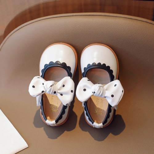 Toddler Little Girls Cute Bow Mary Jane Ballet Flats Flower Girl Wedding Party School Dress Shoes4