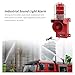 Industrial Sound Light Alarm with Adjustable Volume, LED Rotation Glow for Enhanced Security in Factories, Terminals, and Homes ( 220V)