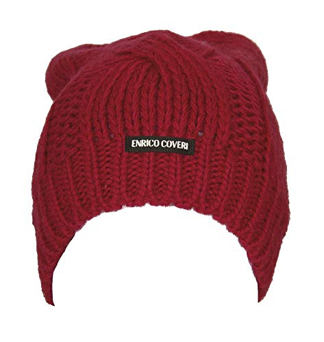 Casque Enrico Coveri CACO034 - Bonnet thermique et chapeau coupe-vent Made in Italy