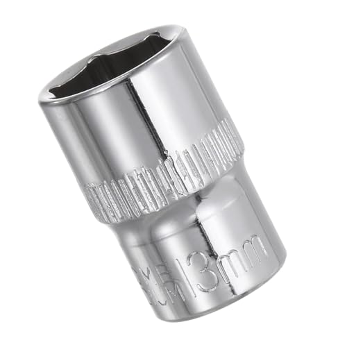 Image of Youzzei 13mm Socket 3/8" Drive 6 Point Square Metric Socket Cr- V