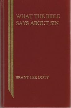 Hardcover What the Bible Says About Sin Book