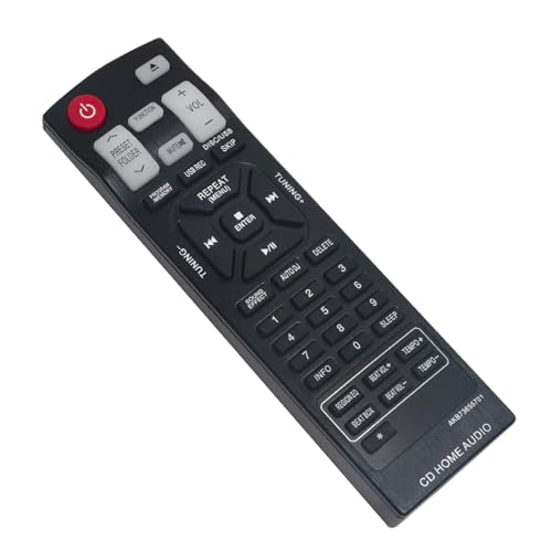 Télécommande AKB73655701 pour LG mini système stéréo CM8520 et CM9520 - 3