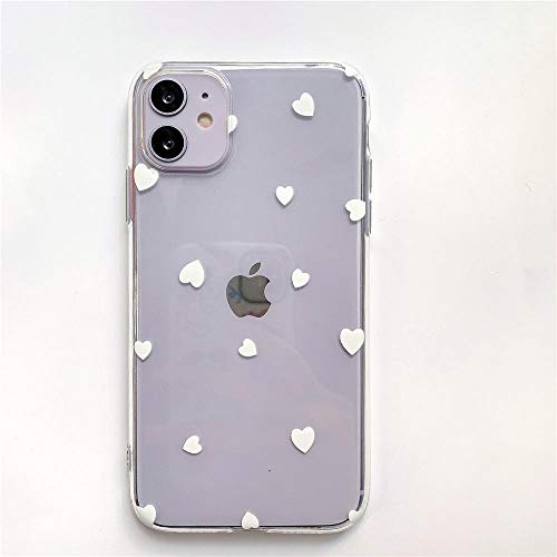 Preisvergleich Produktbild ZHANGSHUANG Kleine Liebe, Geeignet Für Apple 11Pro Handyhülle, Iphone7 / 8Plus Transparente Weiche Silikonhülle