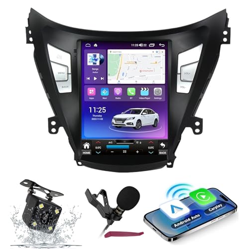Radio Voiture pour Hyundai Elantra 2011-2016 Écran Vertical 9.7 Pouces M100s avec GPS