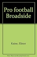 Pro football broadside B0006BWBLY Book Cover