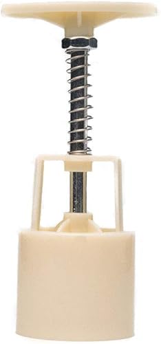 Miniatura 7 de Molde de prensa de galletas para pastel de luna a presión de mano con 6 patrones de modo para 1 juego – 1.76 oz de sello de galletas Mooncake Mold