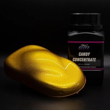 Zenith Gold Candy RTS Paint 2oz | Ready-to-Spray High-Gloss Polyurethane | Airbrush & Spray Gun Automotive Paint for Cars & Motorcycles